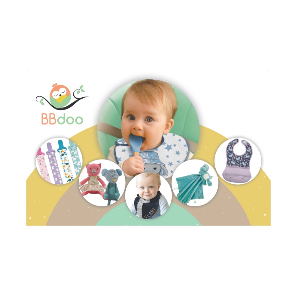 Image Header Sticker for Carboard Floor Display BBDOO